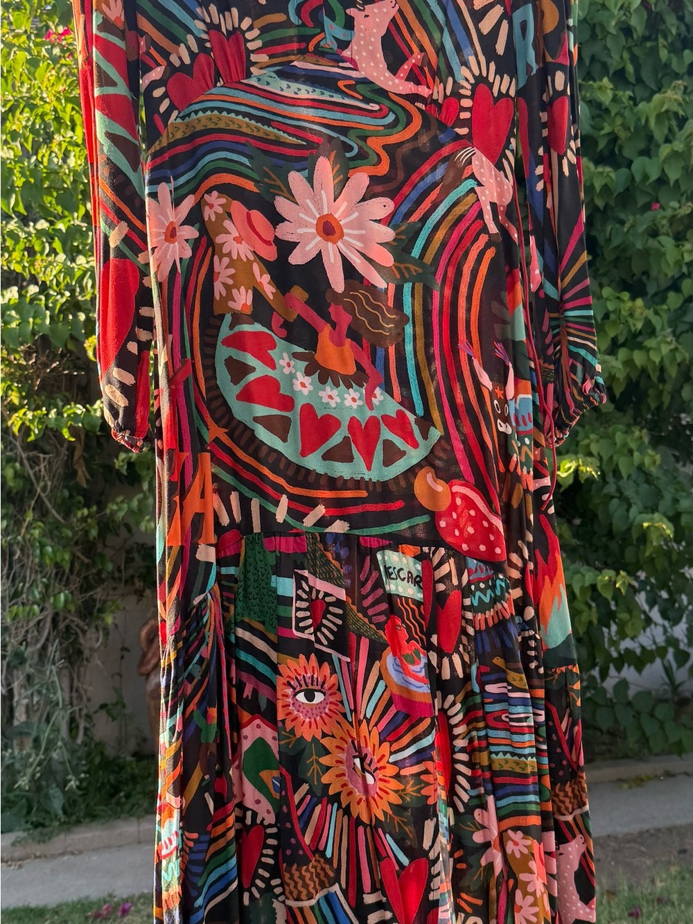 Anthropologie / Farm Rio Baleares Maxi Dress